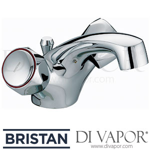 Bristan VAC DFBAS C MT Club Dual Flow Basin Mixer Tap with Pop-Up Waste Spare Parts